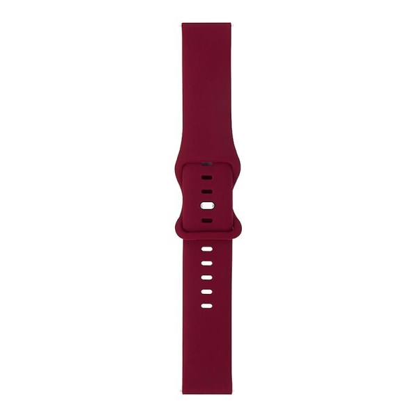 Til Huawei Watch Gt 2 42mm Silikonerem Til Huawei Watch Gt 2 42mm Wine Red