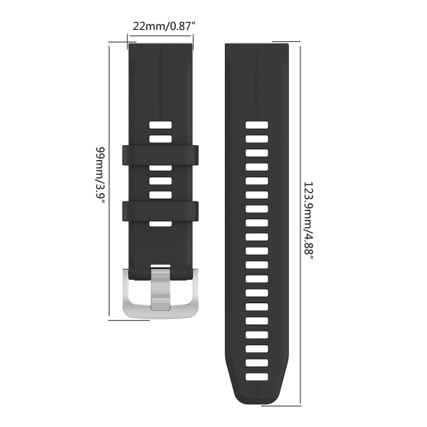 För GarminDescent 745 935 945 S62 Armband Armband Quick Release Watch Armband Rocky green