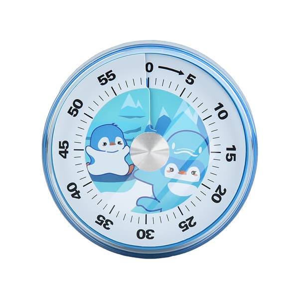 Mekanisk magnetisk klokketimer Alarm Kjøkkentimer med 60-minutter Blue