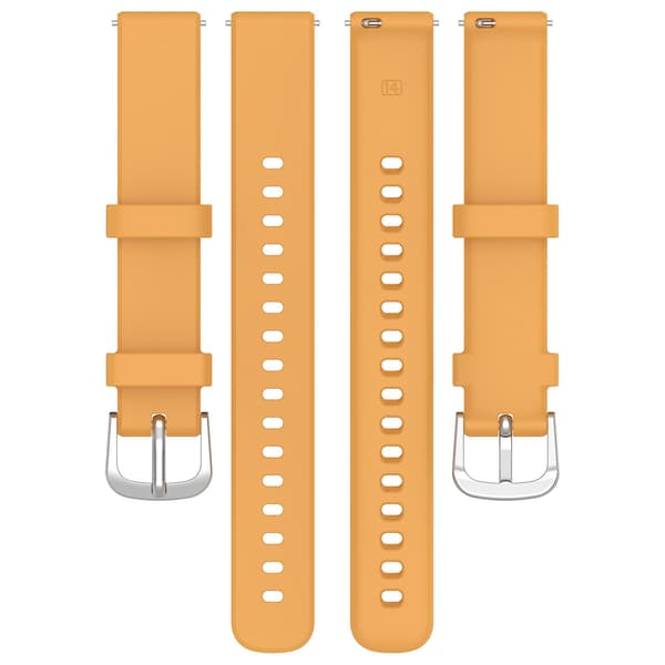 For Garmin Lily 2 Silikonurrem 14mm Vanntett Myke Erstatningsstropper Light Pink