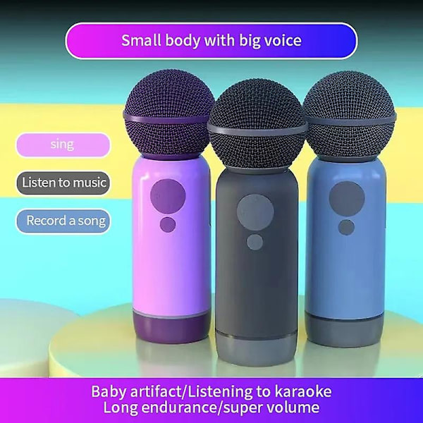 K1 Käteismikrofoni Bluetoothilla Blue