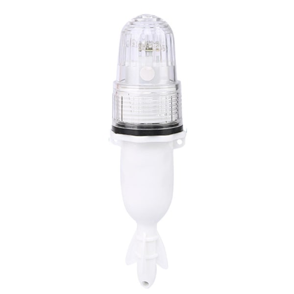 2024 Kaesi Single Flash Fiskelampe Far Lighting Range Automatisk lyskontroll Slitesterk bøye Fishnet Light for Outdoor White