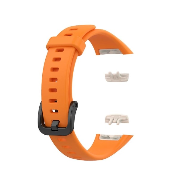 Wear Resist Armbandsrem Bälte Svettsäker For Honor Band 6 Smartwatch Armband Orange