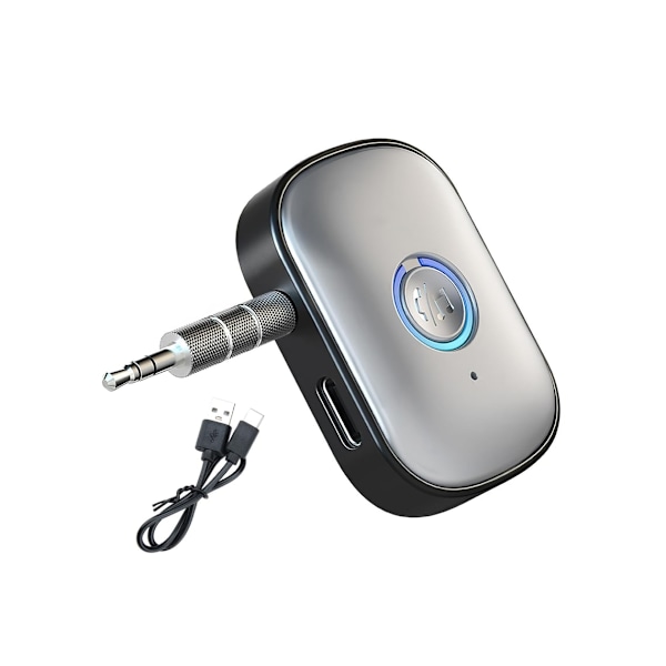 Bluetooth 5.3 Sändare Mottagare 3.5mm Aux Trådlös Ljudsändare Adapter Bluetooth Sändare För Hemstereo Hifi