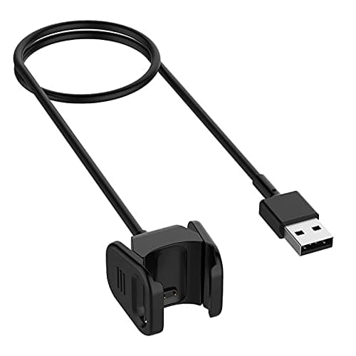 Oplader til Fitbit Charge 4 / Charge 3, 100 cm USB-opladningsbase