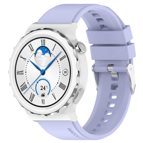 Silikoniranneke Huawei Watch GT 3 Pro 43mm 20mm Purple