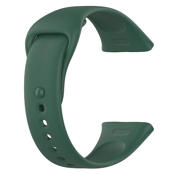 Silikonarmband för Xiaomi Redmi Watch 3/Mi Watch Lite 3 Blackish Green