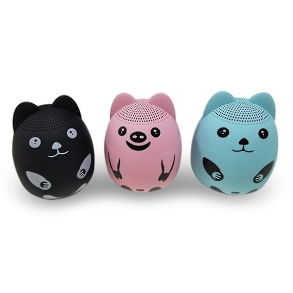 Creative Cute Pet Bluetooth-yhteensopiva soitin Kannettava ladattava akkusoitin Pitkän valmiustilan MP3-soitin Black