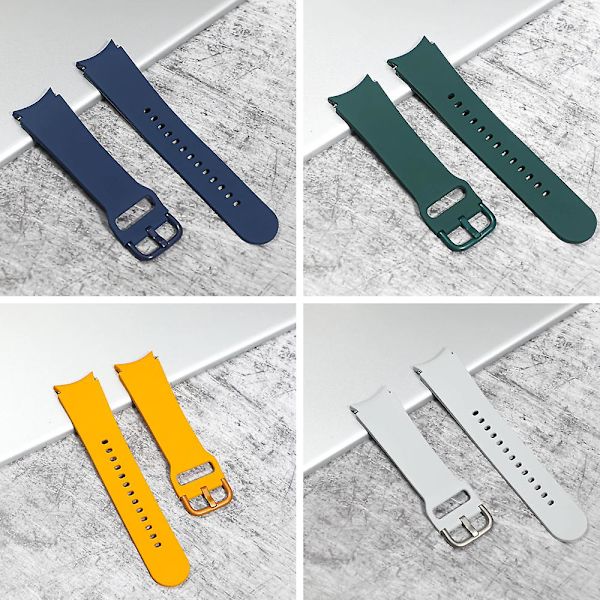 Silikonihihna Samsung Galaxy Watch 5/4 44mm 40mm Galaxy4 Classic 46mm 42mm urheilukelloranneke Rannekoru Galaxy Watch 5 Pro 45mm watch 4 classic 46mm Barbie