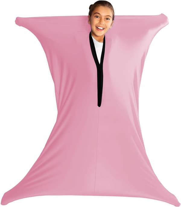 Strømper - Sensorisk Strækbody Til Stresslindring, Størrelser XL (Pink)