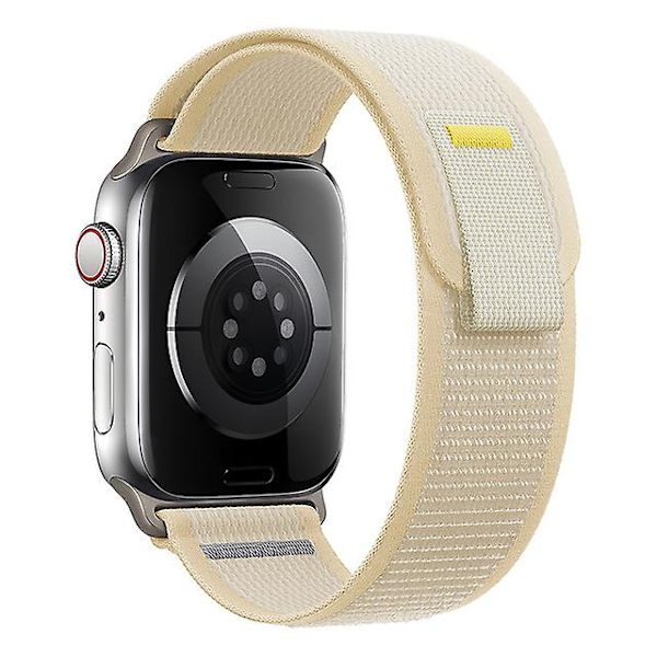 Trail Loop Strap Til Apple Watch Band 44mm 40mm 45mm 41mm 42mm 38mm 44 45 Mm Correa Armbånd Iwatch Series 7 6 3 Se 8 Ultra 49mm 38 40 41mm starlight