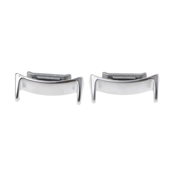 2st rostfritt stål watch 20mm för Gear S2 RM-720 Silver