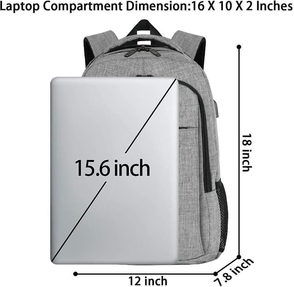 Resväska lätt laptop ryggsäck