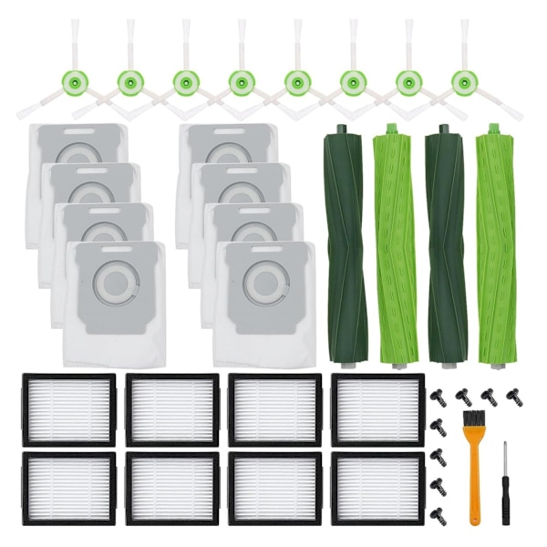 Korvaava lisävarustesarja Irobot Roomba I8 I8+ I7 I7+ I6 I6+ I4 I3 I3+ Plus J7 E5 -malleille (36 osaa)