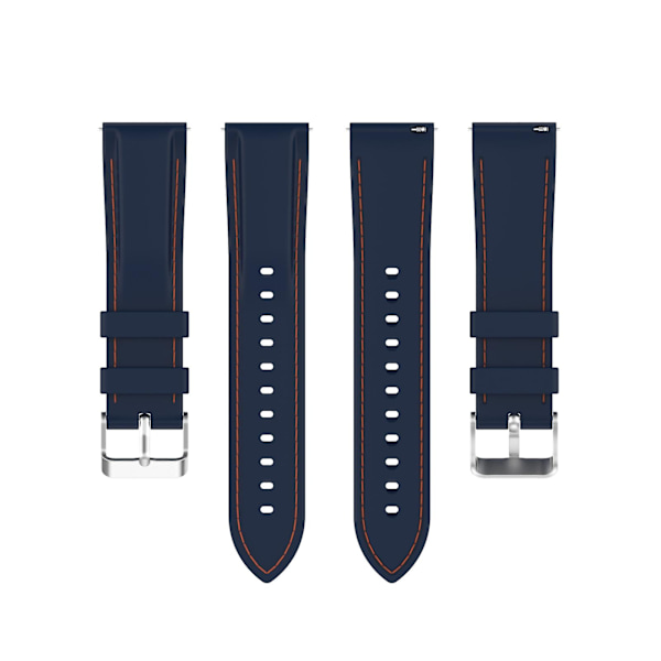Til Samsung Galaxy Watch 3 41mm 20mm Silikone Rem Til Samsung Galaxy Watch 3 41mm Dark Blue