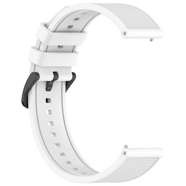 Til Huawei Watch GT 4 / Garmin Venu 2 Watch Band 22mm Blødt Silikone Rem White
