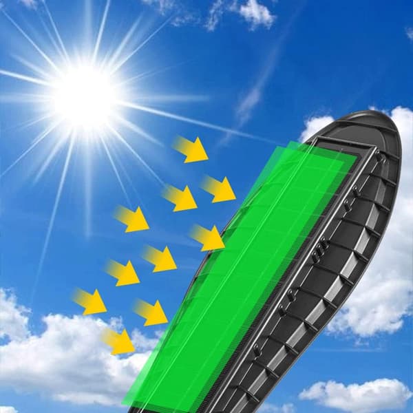 Udendørs Solar Floodlight Lampe 84 LED Med Menneskekropssensor 84 LED