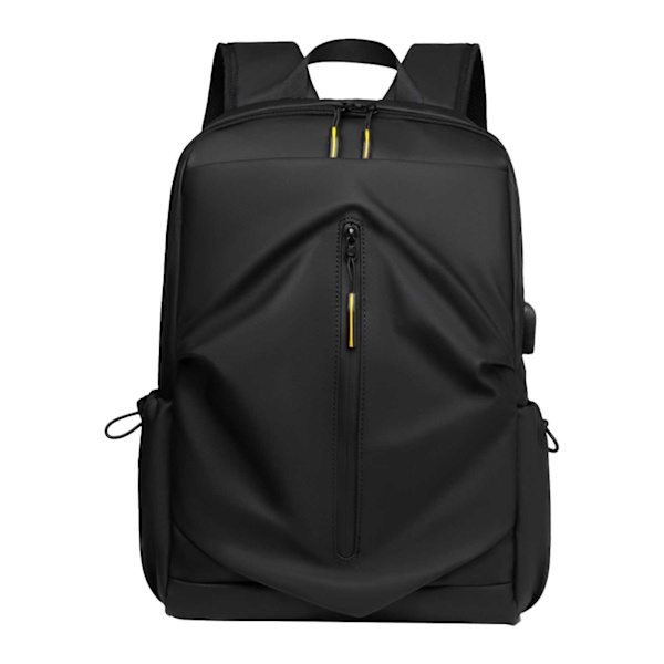 Kannettava tietokoneen reppu Unisex-matkalaukku Business-tietokoneen reput Laukku College-koululaisen kirjakassi, Rentouttava vaelluspäiväreppu Black