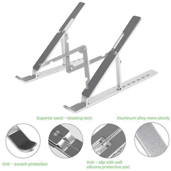 Laptopstativ, Ergonomisk bærbar heis i aluminium