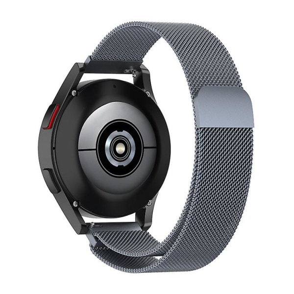 Udskiftningsrem i rustfrit stål, magnetisk Milan Fashion-armbånd til Samsung Galaxy Watch 3 20mm gray