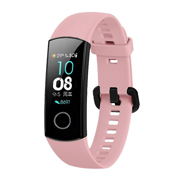 Silikonarmbånd Rem for Honor Band 5 Orange F Other Huawei Models