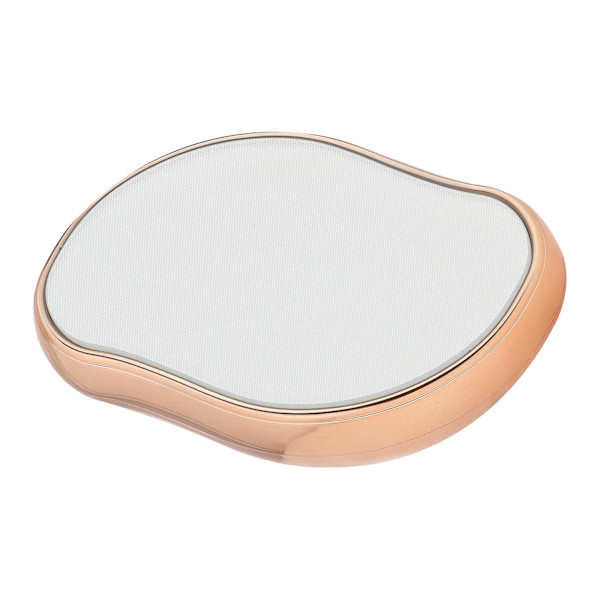 Kristallihiustenpoistaja käsivarsille, jaloille, selälle - kannettava lasi + ABS - ympäristöystävällinen, kivuton, uudelleenkäytettävä rose gold