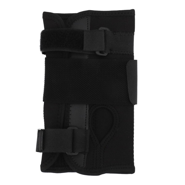 Wrist Brace Compression Support Hand Palm Guard Adjustable Strap Wrist Splint for Outdoor Sports Skiing L 20cm / 7.9in