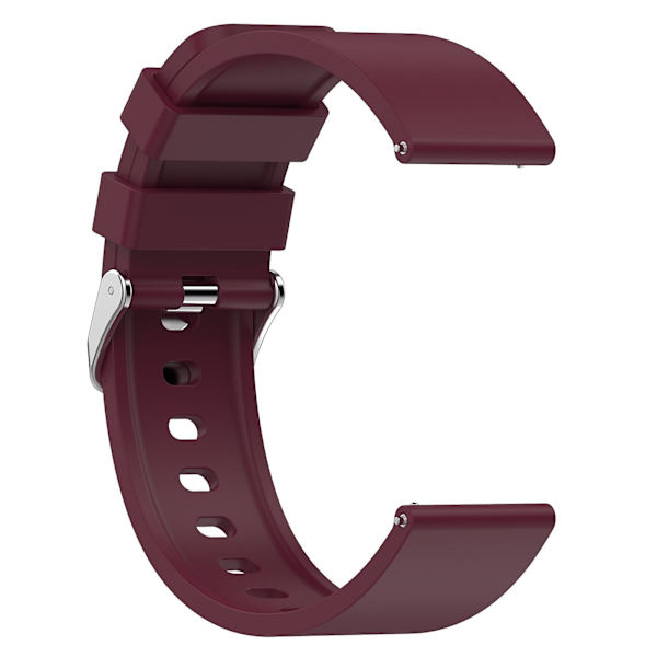 Silikoniranneke Amazfit Bip 3:lle Wine Red
