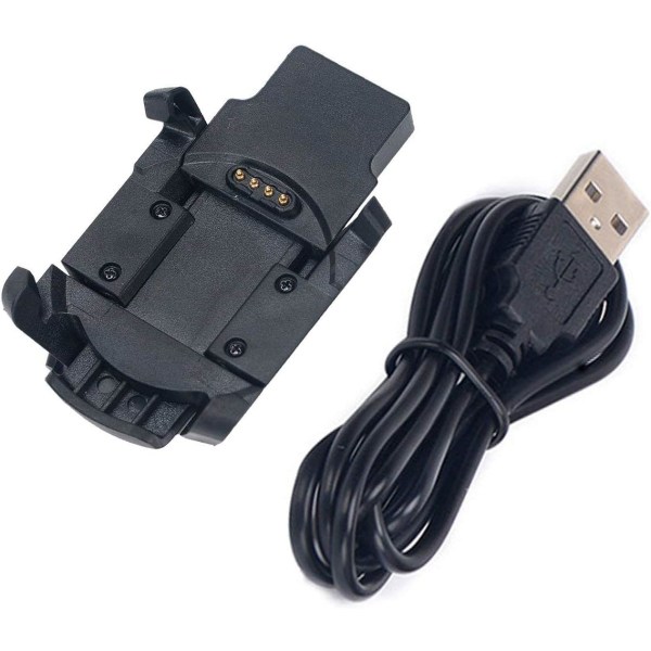 Lader for Fenix 3/Fenix 3 HR/Quatix 3/ Tactix Bravo/ D2 Bravo, erstatningskabel for Garmin Fenix 3 pulssmartklokke [3,3ft/1m]
