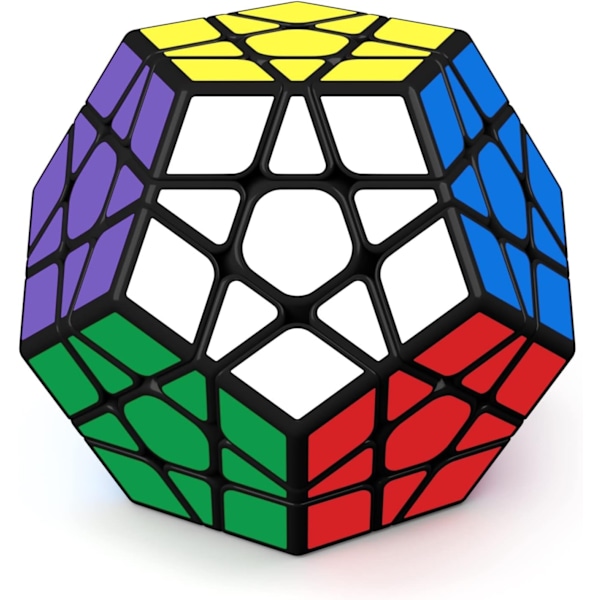 Dodekahedron Kuutio, 3X3X3 Viisikulmainen Nopeuskuutio Dodekahedron Magic Cube Puzzle Leikki