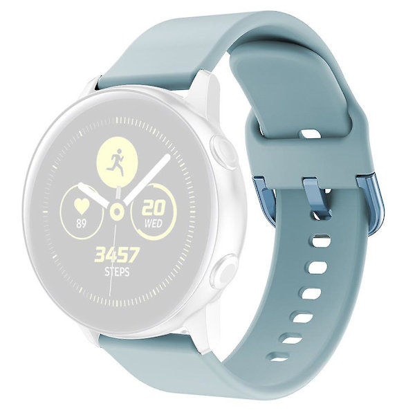 Håndledsremme til Samsung Galaxy Watch6 40mm 44mm/Watch6 Classic 43mm 47mm/Watch 5 40mm 44mm/5 Pro 45 Light blue, Baby Blue H Samsung Galaxy Watch 5