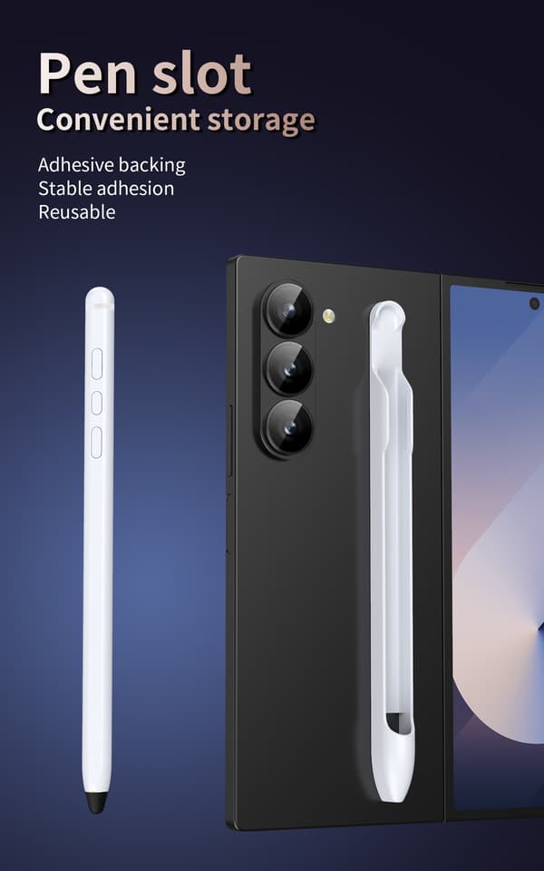 Styluspen - Generel, til Android- og Apple-telefoner/tablets (sort)
