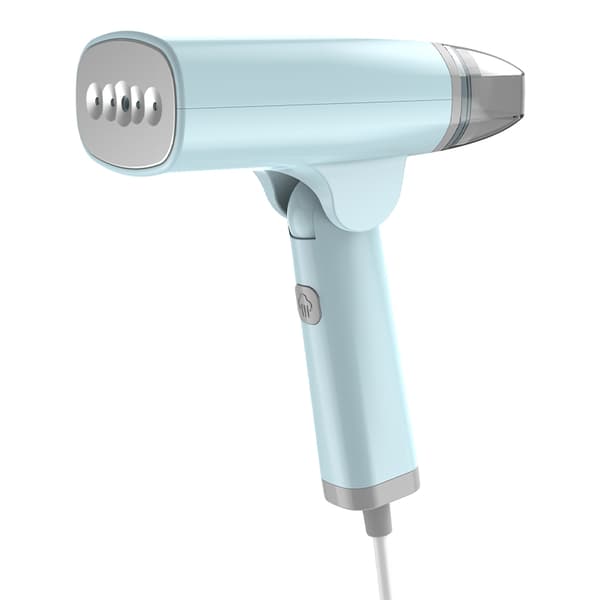 Håndholdt tøjdamper, foldbar, 1300W til hjem og rejser (blå)