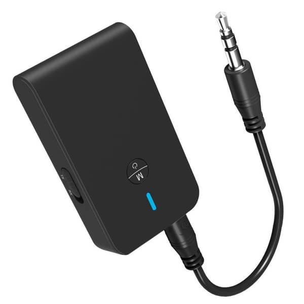 Bluetooth 5.0-mottaker sender 3-i-1 lav latens