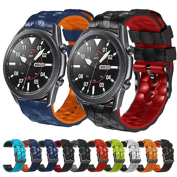 Silikonarmband för Xiaomi Haylou RS4 LS12 Black Orange