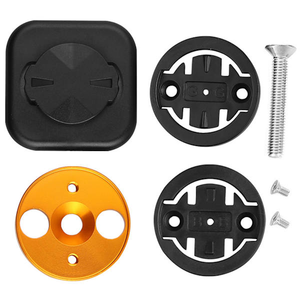 Base, adapter til Bryton, adapter til Garmin, adapter til mobiltelefon gold