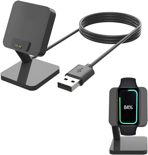 Oplader Til Xiaomi Band 8 Pro, 1M USB-opladerkabel