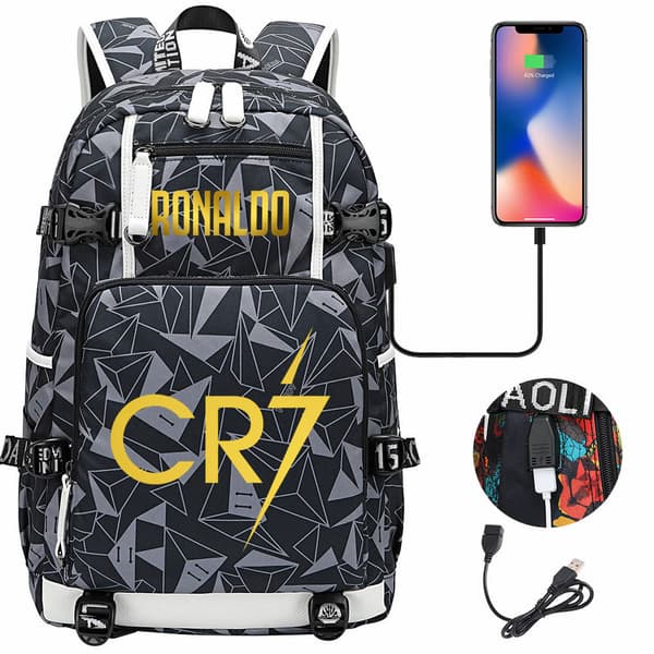 Reppu - Cr7 USB-latausportilla (7)