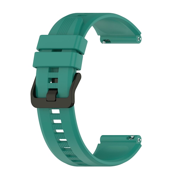 Honor Watch GS 4:lle pehmeä silikoniranneke 22 mm:n vaihtoranneke Dark Green