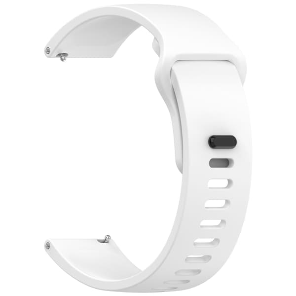 Rem til Redmi Watch 5 Active/Redmi Watch 5 Lite, bløde silikoneremme (kompatibel, hvid)
