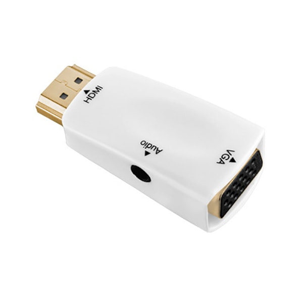 1080P Hdmi Male To Vga Female Adapter Video Converter With Audio Output