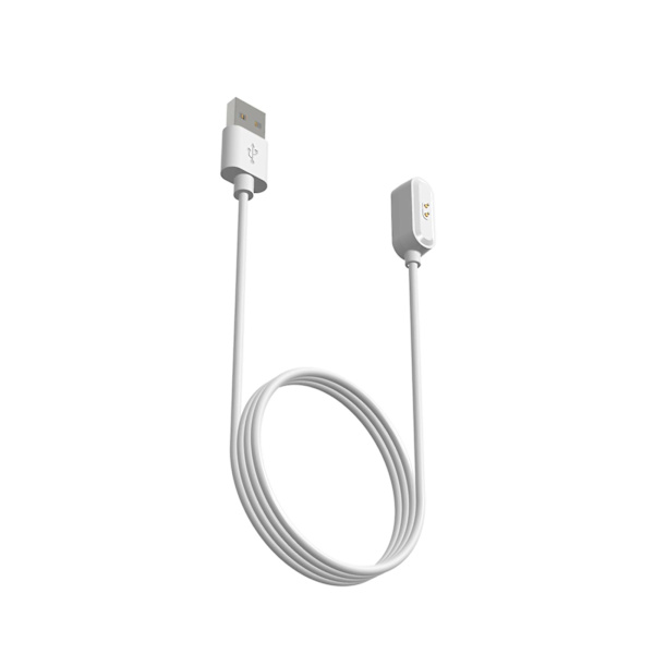 Laddare Cradle Power Charge For Watch Gratis Oww206 magnetisk laddningsadapter White