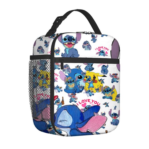 Stitch Isolert Matpakke Skole Piknik Snack Matboks (10)