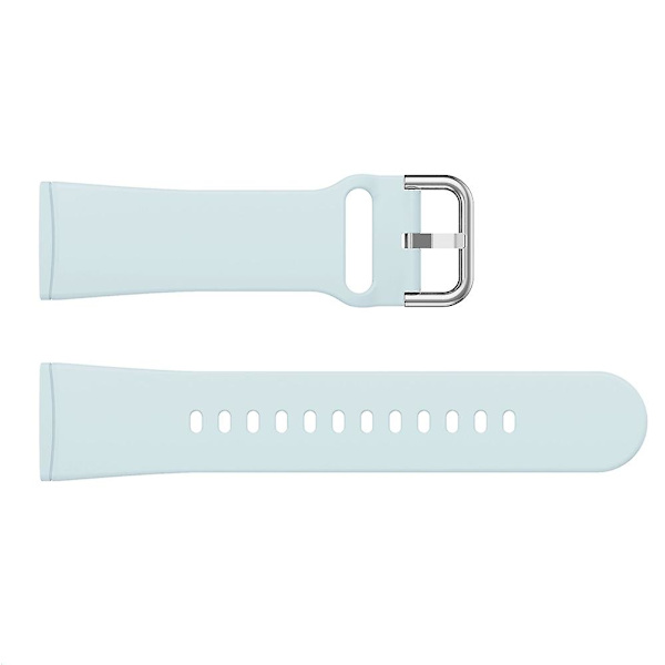 Til Fitbit Versa 3 silikone urrem Light Blue