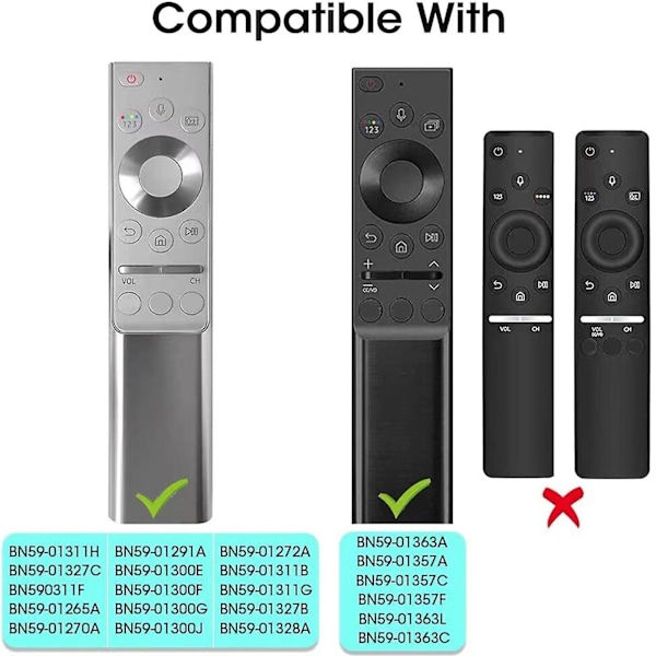 Fjärrkontrollskydd för Smartone 3 Bn59-01327c för Smart TV Silikonfodral