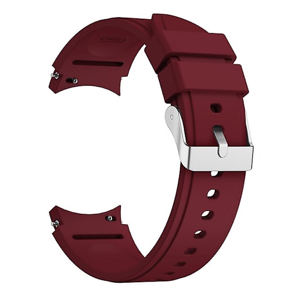 Silikone rem til Samsung Galaxy Watch4 40mm Wine Red