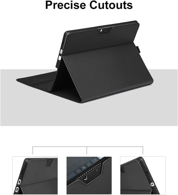 Etui til Microsoft Surface Pro 8, justerbar synsvinkel (matblå)