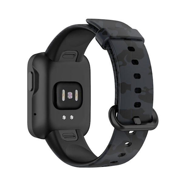 Mønstret trykt urrem i silikone - Justerbar smart watch-rem til Xiaomi Redmi Watch/Mi Watch Lite Grey F Other Xiaomi Models