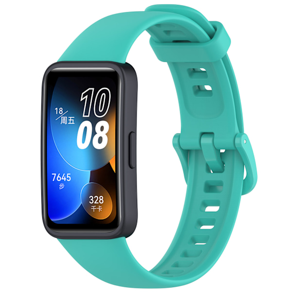 Passer til Huawei Band 8 TPU-utskiftbar armbånd Teal