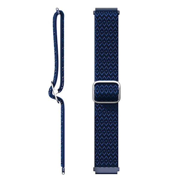 20mm justerbar Rhombus Nylon Smart Watch Band håndledsrem til Samsung Galaxy Watch 42mm Blue D Samsung Galaxy Watch 4